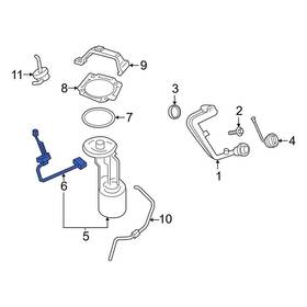 Hc3z9a299p Ford Oe For F-350 Super Duty 17-24 Fuel Sender And Hanger Assembly