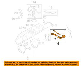 5c2z9034aa Ford Oem 2008 E-150 Fuel System Components-filler Pipe