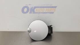 177.fd8115 Ford Truck 15 F150 Lariat Sport Fuel Filler Door Silver Crew Cab