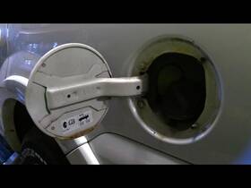 177.fd8e05 Ford Truck Expediton 2005 Fuel Filler Door 808165