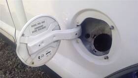177.fd8m05 Ford Truck F250sd 2005 Fuel Filler Door 131229