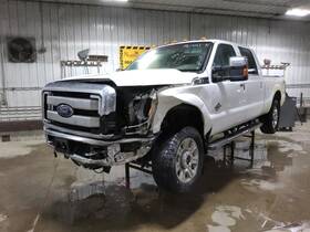177.fd8m15 Ford Truck 2015 F250sd Pickup Gas Fuel Filler Door Lid Cover White