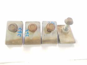 197-02142 Ford Truck Fuel Tank Skid Plate To Frame Bolts Fits 03 04 05 Excursion