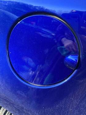 Cv4z78405a26b Ford Truck 2013 Edge Fuel Filler Door Blue And Inner Section