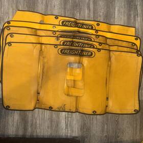 Wf-1955y Freightliner Lot Of 5 Winter Front Cover For Fl70 Or Fs65 Yellow