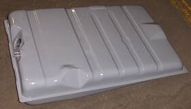 Acd02-55130 Gearhead Enterprises 19 Gallon Zinc Gas Fuel Tank Cr9c For 1968-70 Plymouth Belvedere Dodge Coronet