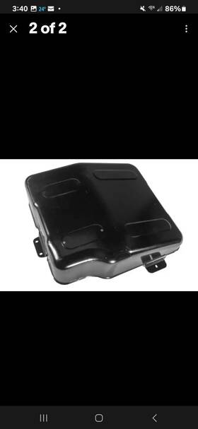 25852954 General Motors Silverado Rear Tank Sheild