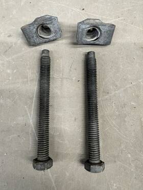 3913468 General Motors Gm Nos 1968-1977 Pontiac Gto Chevelle 442 Fuel Gas Tank Strap Bolts Skylark Cutlass