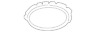 1k0-919-133-d Genuine Audi Fuel Pump Tank Seal