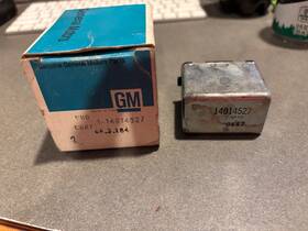 14014527 Gm Nos 1980 Chevroley Gmc Truck Fuel Relay 80 C K