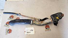 179.gm8597 Gm 88-98 Chevy Gmc 1500 2500 3500 Pickup Fleetside Bed Oem Gas Fuel Filler Neck