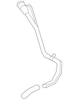 20823197 Gm Genuine Fuel Tank Filler Pipe