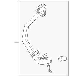 25879194 Gm Genuine Fuel Tank Filler Pipe