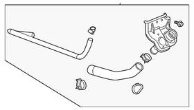 85585195 Gm Genuine Fuel Tank Filler Pipe
