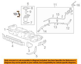 13535372 Gm Oem 15-20 Escalade Fuel System Components-level Sensor