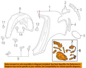 22874378 Gm Oem Chevrolet 11-15 Volt-fuel Tank Filler Neck