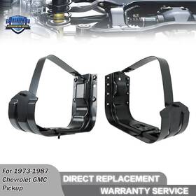 Gp896179dh Goodshepherd18 For 1973-1987 Chevy Pickup Gas Tank Hanger Set With Straps And Welded Nuts