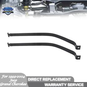 Gp967138dh Goodshepherd18 For 1999/2000/2001-2004 Jeep Grand Cherokee 2pc Silver Fuel Tank Straps 578165