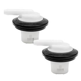 Ftvv001 Havansidy 2 Pcs Fuel Tank Vent Valve With Grommet Seal Kit - Compatible 0.25 Inches