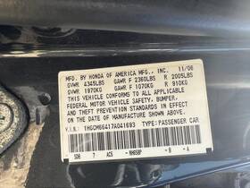 17500sdaa04 Honda Used Fuel Tank Fits 2007 Accord 3.0l Vin M 5th Digit Us Market Grade A