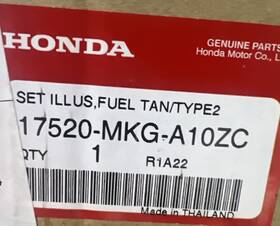 17520-mkg-a10zc Honda Fuel Tank 2023 Cmx500 Fits 2017-24