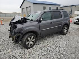 177.ho1615 Honda Pilot 2015 Fuel Filler Door 309374