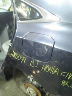 177.ho1d20 Honda 20 Civic Left Driver Fuel Filler Door