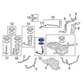 17047t0a000 Honda Oe For Cr-v 2012-2016 Fuel Tank Sending Unit