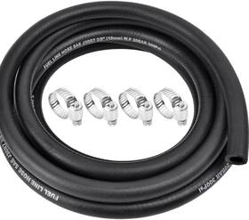 Ht-yg04 Hswc-terminal 5/16 Inch Id Fuel Line Hose - 10ft Marine Grade Black