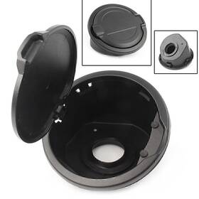 Hukyu 550748848988 Fuel Filler Door Oil Tank Gas Cap Lid Cover For Jeep Wrangler Jl 2dr 4dr 2018