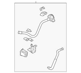31030-4r600 Hyundai Genuine Filler Pipe