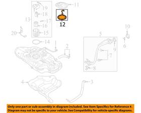 31152l0000 Hyundai Oem 21-23 Elantra N Fuel System Components-lock Ring