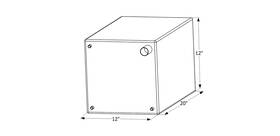 Wt2470 Icon 12734 Fresh Water Tank 20x12x12