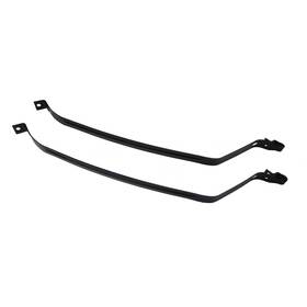 Inl15309 Inline Tube Fuel Gas Tank Straps Black 1967-69 Chevrolet Camaro Pontiac Firebird 2pc