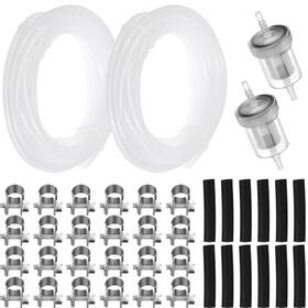 Innconee-fuel-0253 Innconee 2 Set 5m Diesel Heater Fuel Line Kit With Filter And Hose Clips