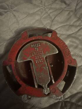 Ms29526-2 Jc Cartel 61606 Pn Fuel Filler Cap/vent