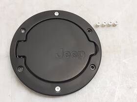177.ch9212 Jeep/plymouth Truck Jk Wrangler Oem Fuel Filler Door Black 2007-2017 152051