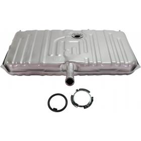 Karparts360 197238133966 For Oldsmobile Cutlass Supreme Fuel Tank 1971 1972 Silver Steel 17 Gallons