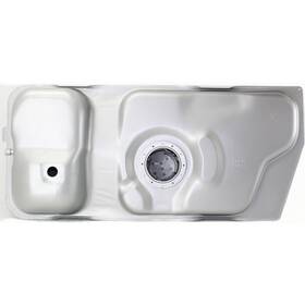 Karparts360 197238344447 For Ford Mustang Fuel Tank 1998 Steel Silver 15 Gallons/57 Liters Capacity
