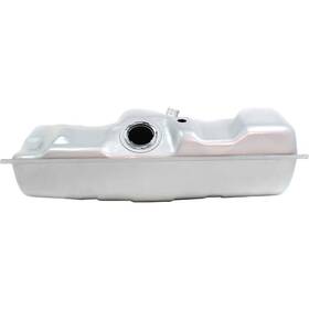 Karparts360 197238481234 For Ford F-150/f-250/f-350 Fuel Tank 1990-1997 Silver Steel Side Mount Short Bed