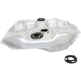 Karparts360 197238572512 For Honda Civic Fuel Tank 1999 2000 Silver Steel 11.9 Gallons/45 Liters