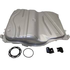 Karparts360 197238579269 For Ford Edge Fuel Tank 2007-2010 Silver Steel 19 Gallons/72 Liters Capacity Fwd