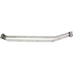 Karparts360 197238911946 For Honda Civic Fuel Tank Strap 1992 93 94 1995 Set Of 2 Steel Material