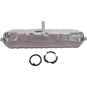 Karparts360 197301420467 For Oldsmobile Cutlass Fuel Tank 1970-1972 Silver Steel 17 Gallons/64 Liters