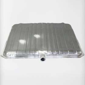 Karparts360 197301420474 For Oldsmobile Cutlass Fuel Tank 1966 1967 Steel Silver With Filler Neck