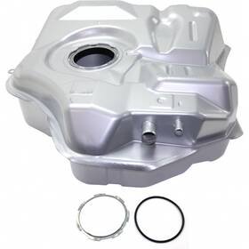 Karparts360 760354183612 For Ford Focus Fuel Tank 2003-2007 Silver Steel 14 Gallons/53 Liters Capacity