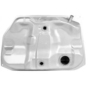 Karparts360 760354192843 For Geo Prizm Fuel Tank 1993-1997 Silver Steel 13 Gallons/49 Liters Fwd Only