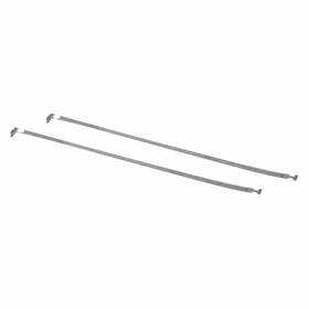 Mlx-shest17-cl360a53 Karparts360 For Plymouth Sundance 1990-1994 Fuel Tank Straps Per Pr Coupe Convertible