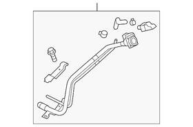 31030-1m500 Kia Genuine Fuel Filler Neck
