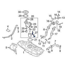 944601r500 Kia Oe For Rio 2012-2017 Fuel Sender And Hanger Assembly